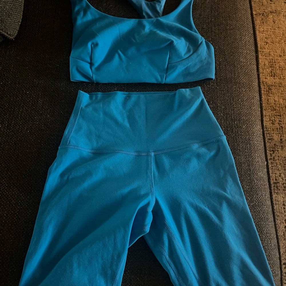 Lululemon Set: Sports Bra and 8” Short